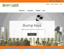 Tablet Screenshot of bumpmylock.com